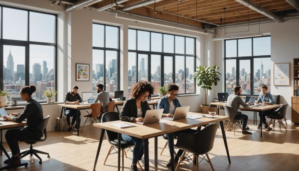 Le coworking séduit les freelances et les PME